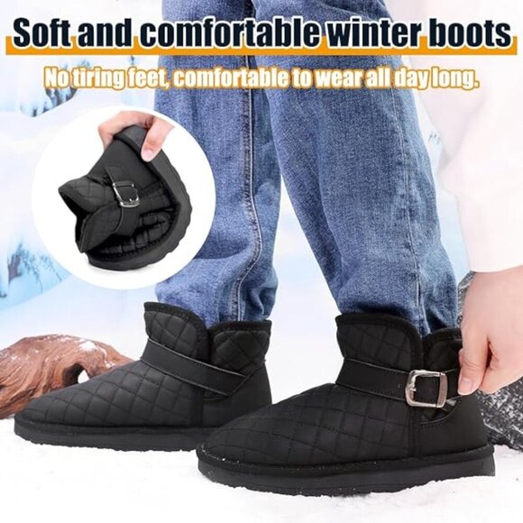 New Snow Winter Boots | Black - Picture 2 of 7